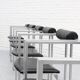 Trix Dining Chair Set by Karl Friedrich Förster for KFF 1980s
