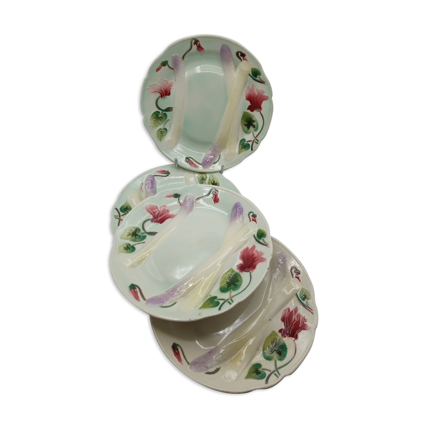 Asparagus plates in dabbling