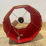 Vintage rattan pendant light