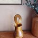 Stoneware wall pot