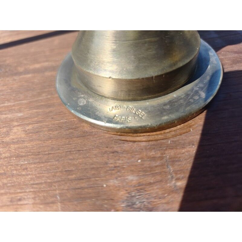 Pair of bronze shop shelves 1900 Siegel Paris