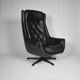 Design Scandinavian Leather Armchair / Lounge Chair by Peem, 1970´s.