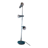 Lampadaire des années 70 en alu brossé