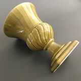 Medici style vase olive green