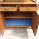 Two-body Art Nouveau buffet with Marquetry