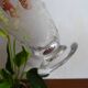 Wine glass crystal Baccarat Elisabeth Millefiori signed
