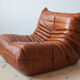 2 seater sofa and armchair Togo  designed by Michel Ducaroy 1973