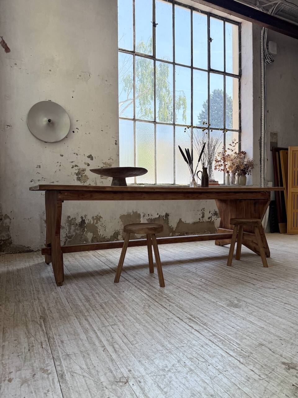 2.5m5 XL pine farmhouse table