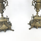 Bronze candelabra, 19th
