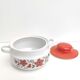 Seventies ceramic soup kitchen decoration flowers Bavaria Schumann