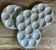 4 art deco oyster plates Digoin Sarreguemines