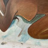 Gauguin oil painting canvas