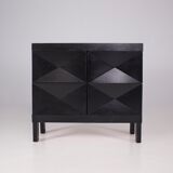 Brutalist sideboard in blackened oak