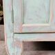 Parisian buffet patine celadon green and bluish grey