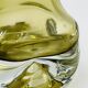 Soliflore Ingrid Glas design Kurt Wokan vert olive