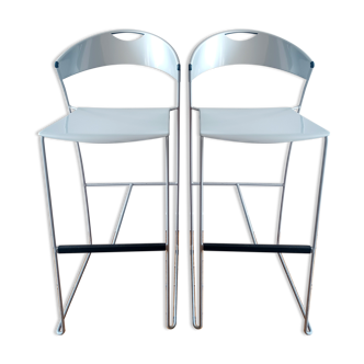 Two bar chairs, model Juliette de Baleri