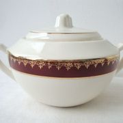 Coffee service earthenware Digoin Sarreguemines