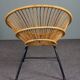 Rattan armchair, Dutch Design, 1960