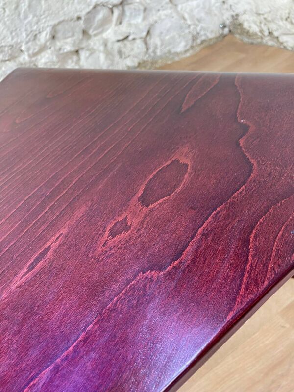 Table basse Stressless en bois cintré
