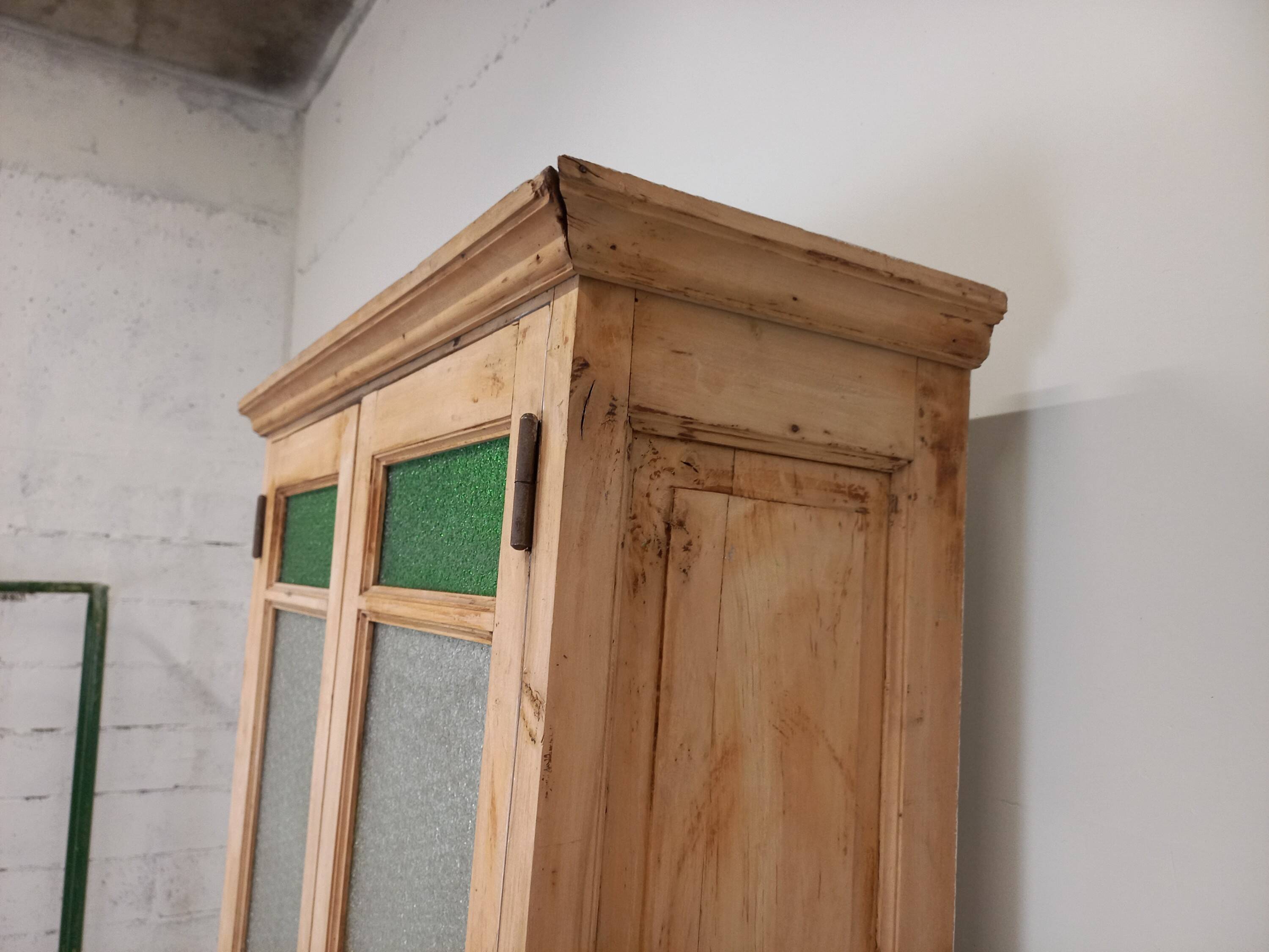 Parisian glass cabinet