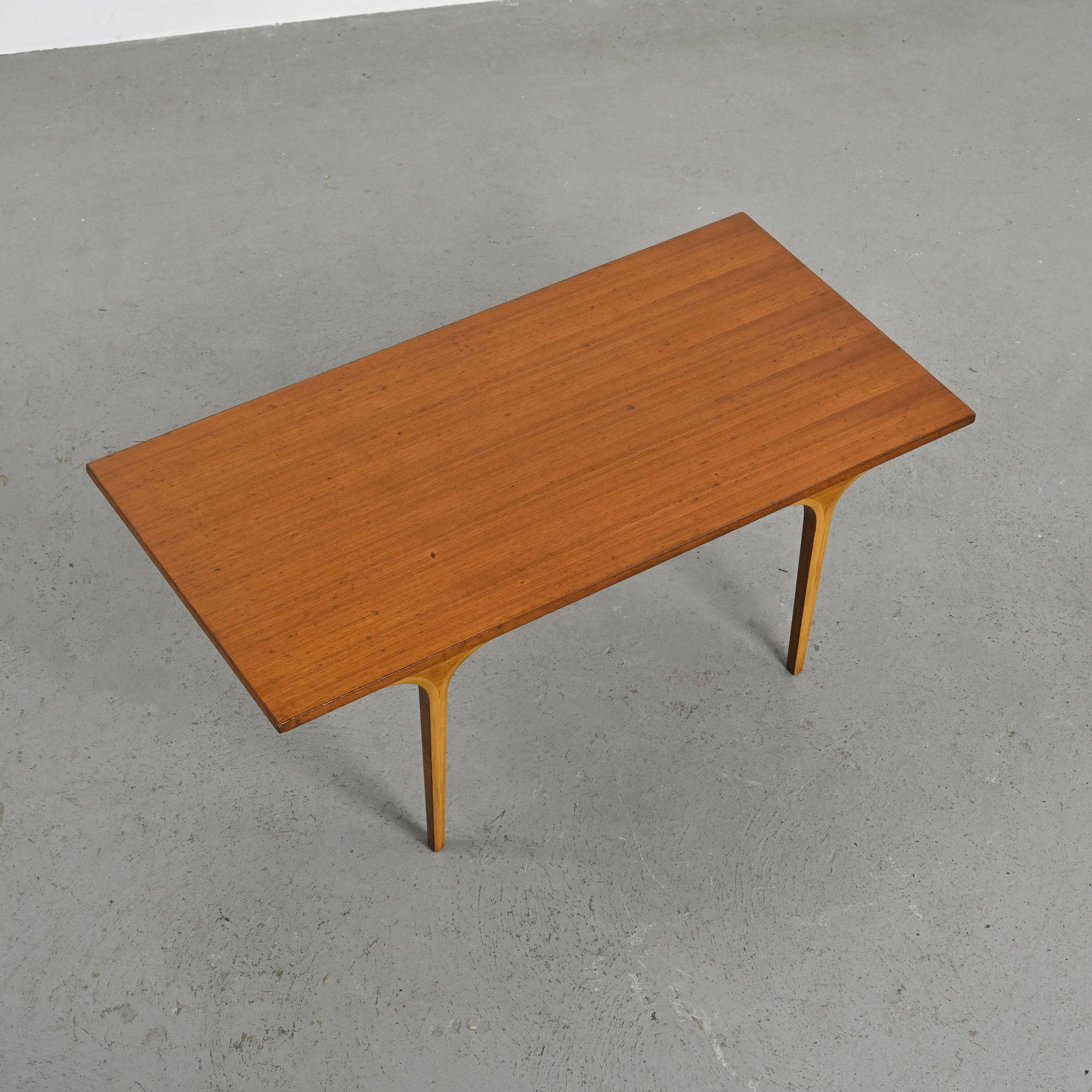 Coffee table by Daisaku Cho, Tendo Mokko edition, Japan 1970