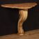 Italian lacquered and painted console from 20th century