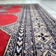 Vintage Uzbek Bukhara rug 92cm x 140cm 1960s