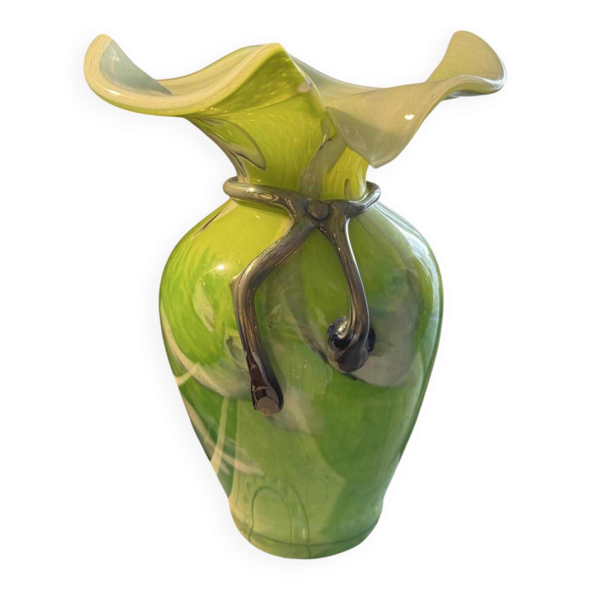 Vintage Murano Glass Vase