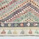 7x10 Handmade Wool Vintage Kilim Rug, 210x292Cm