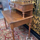 Walnut stepped desk