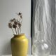 Large blown glass carafe with ice cube compartment Biot