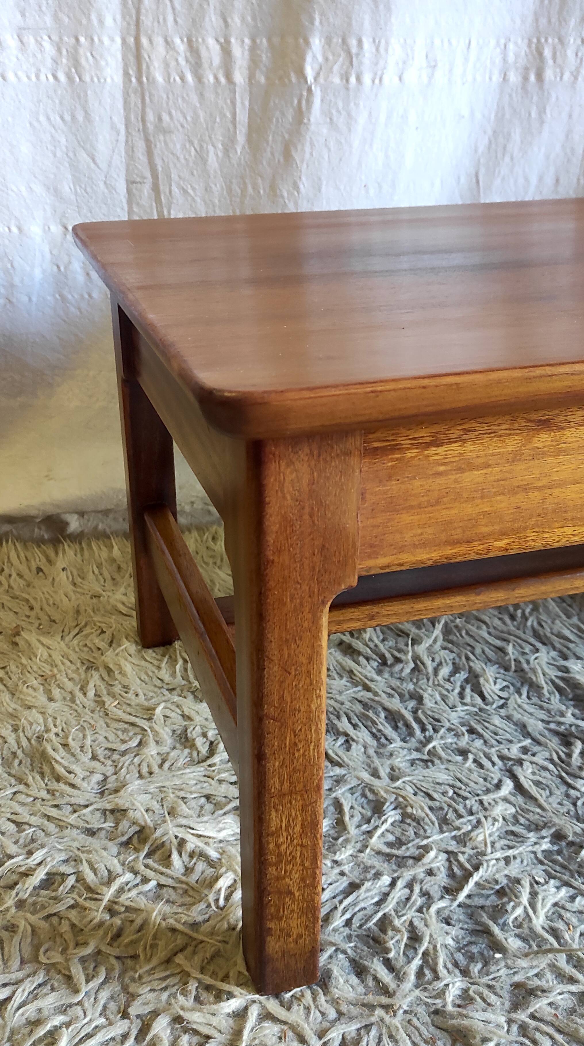Scandinavian-style teak coffee table - mid-20th century