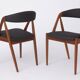 Set of 4 Kai Kristiansen model 31 chairs danish 1960s