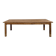 Large brutalist farmhouse table in solid oak from the 1950s.