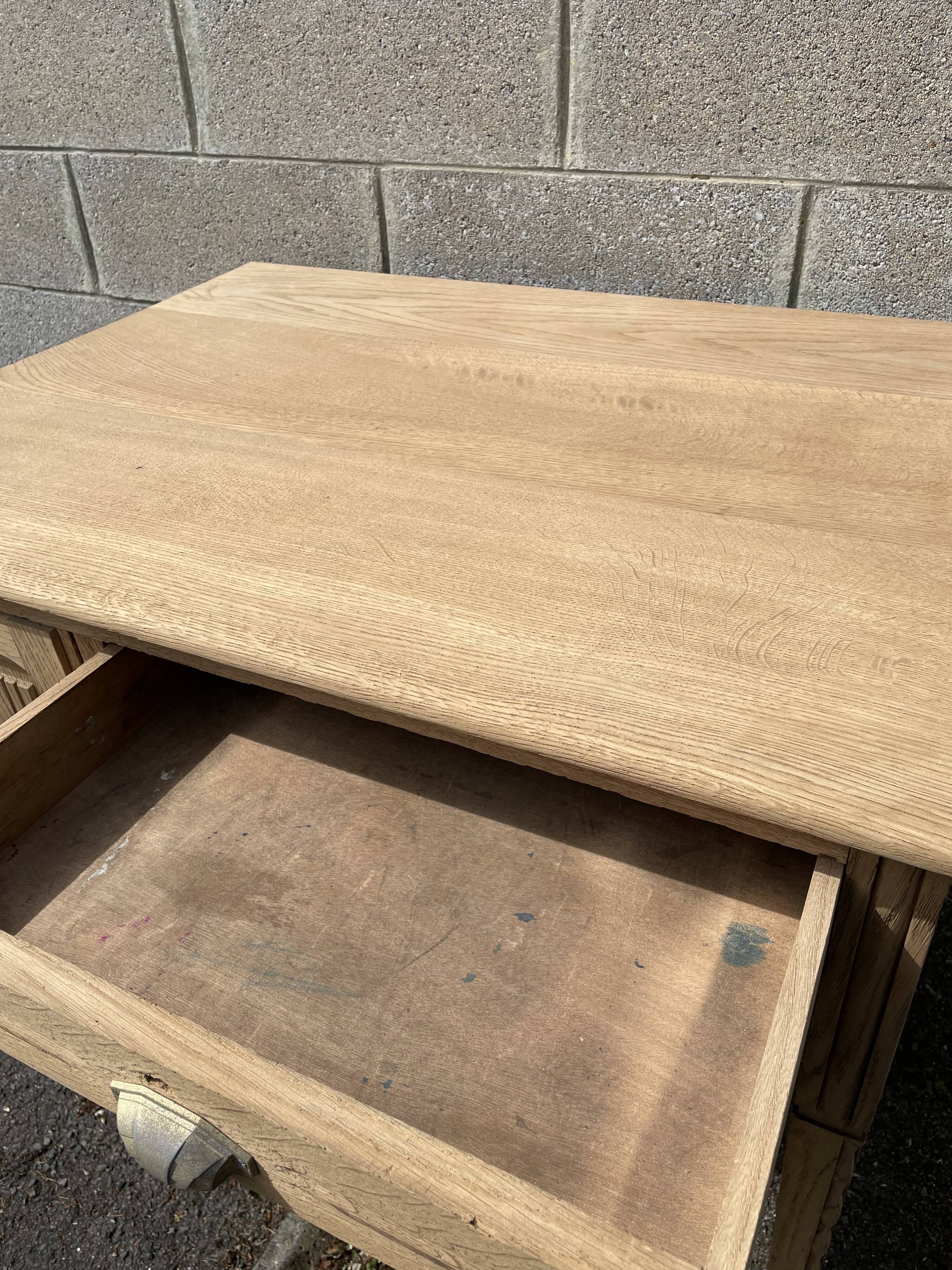 Art Deco children's desk in solid wood