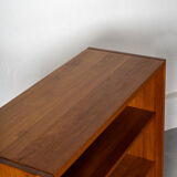 Mid century german bookcase made of solid teak, circa 1970, germany