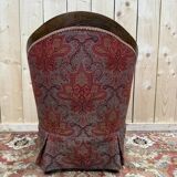 Suite de 4 fauteuils crapaud époque Napoléon III