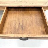 XXL table with 6 legs in solid pine and rubberwood