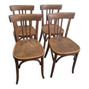 lot 4 chaises bistrot