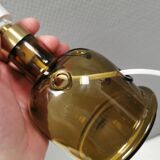 Holmegaard glass table lamp, by Michael Bang 1974 (Already discontinued in 1981) Model Meteor,