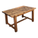 Old farmhouse table made of solid pine