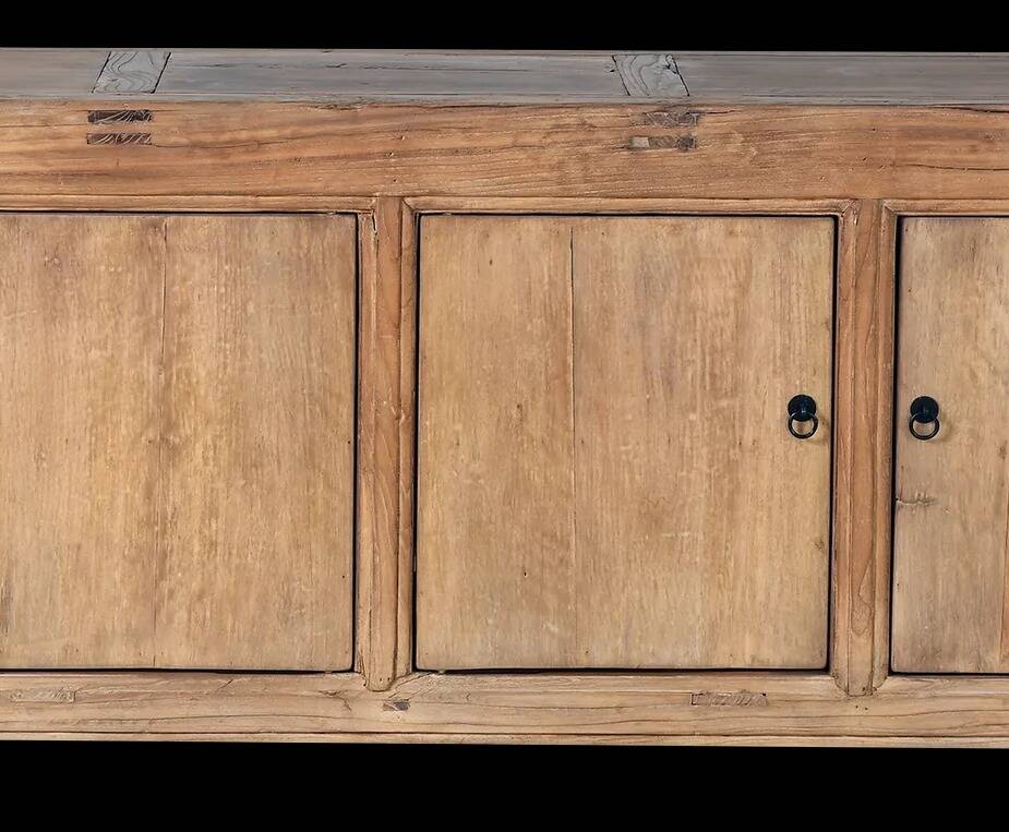 Qingdao - Antique Chinese buffet in solid elm no. 11