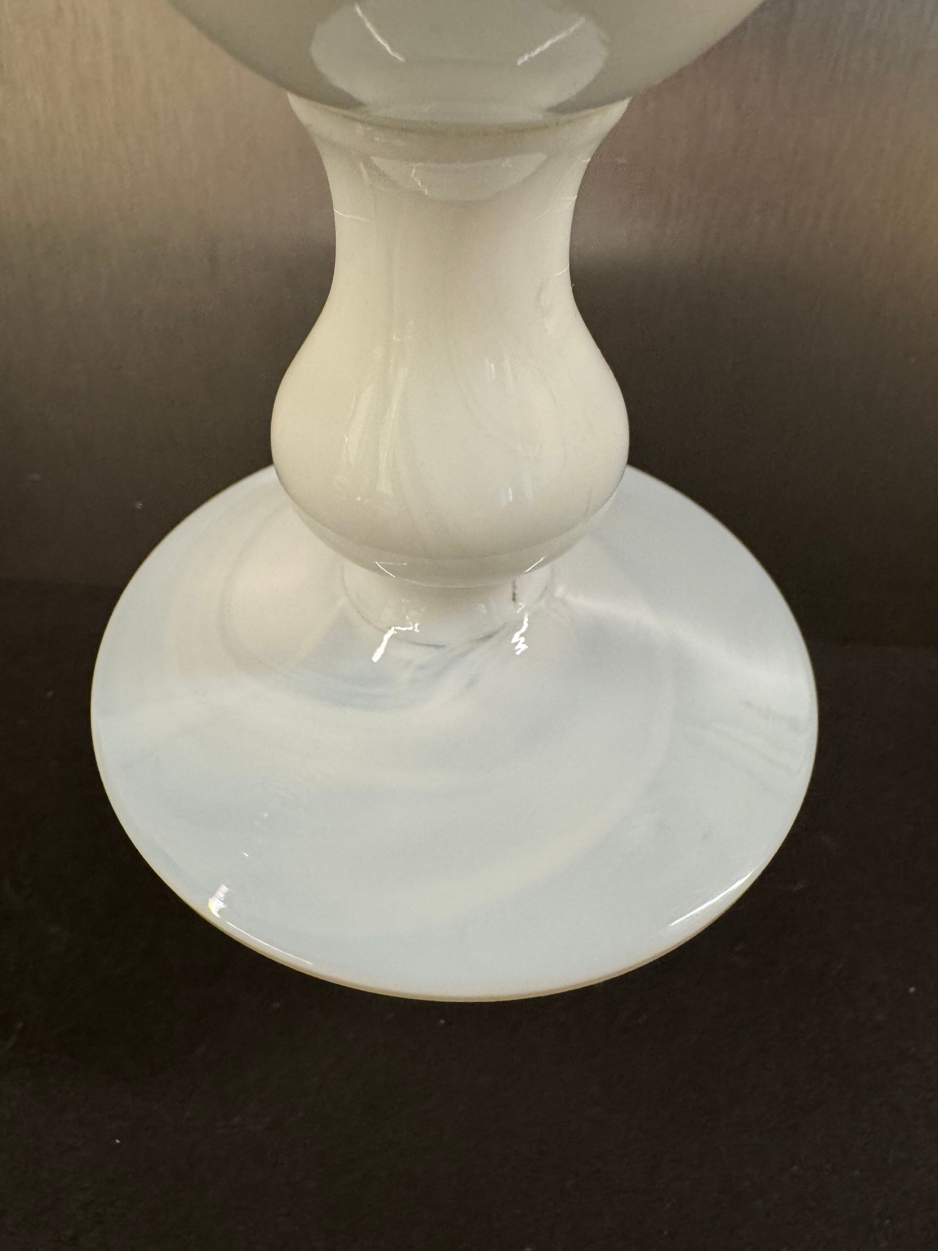 Italian vase in opaline