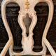 Lot de 2 fauteuils et 1 chaise style baroque