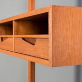 Teak Modular Wall Unit, Brodrene Jatog Mobelfabrik, Norway, 1960s