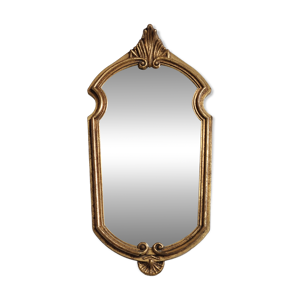 Miroir ancien doré de