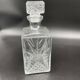Vintage, whisky decanter, bottle, pitcher, cork, diamond décor, vegetable, 1960s, 1970s, Italy