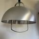 brushed metal chandelier up and down 1970