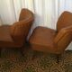 Paire de fauteuils vintage cocktail