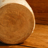 Sandstone vase by Puisaye, signed Pierre Lion